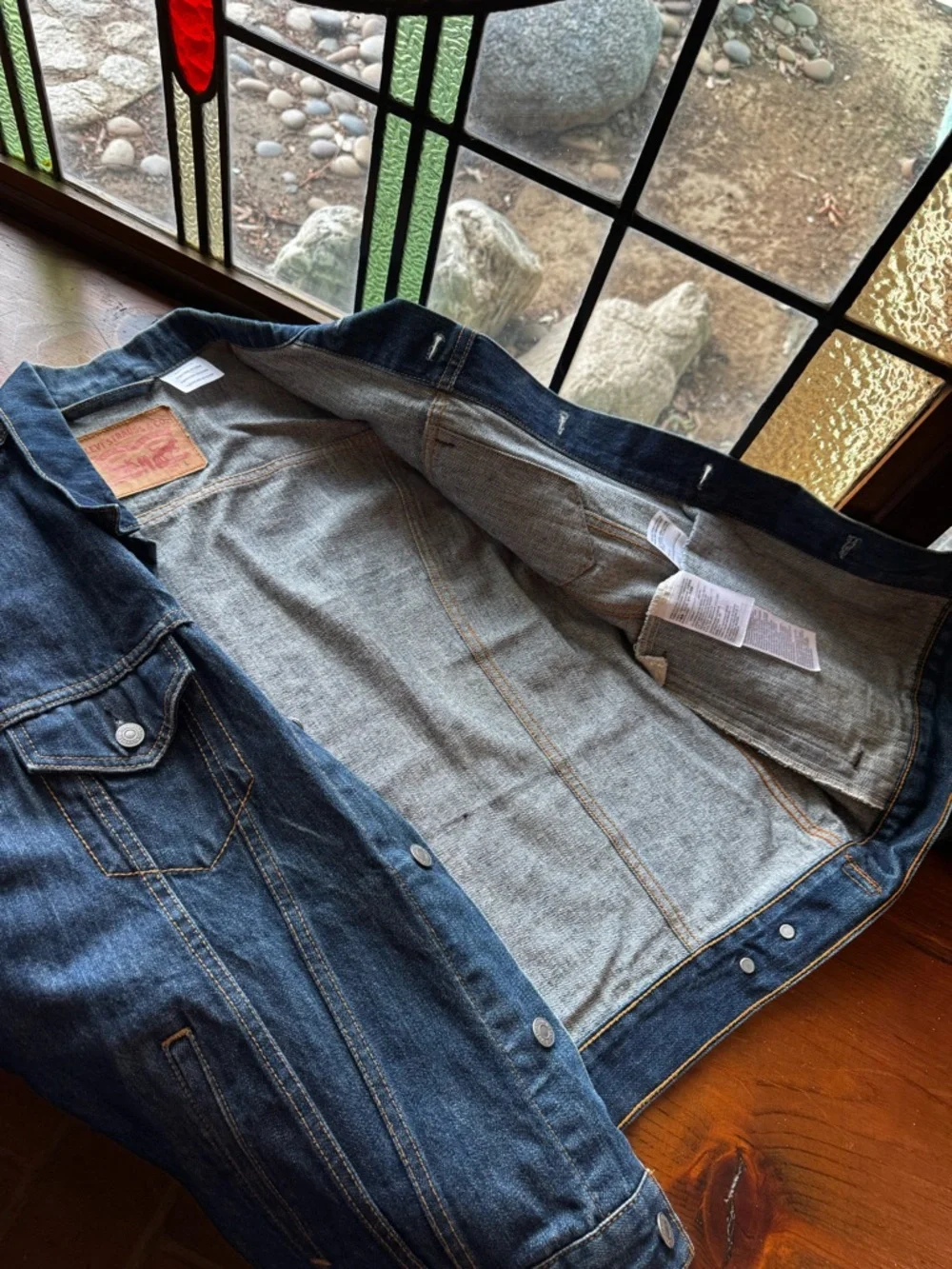 Levi's Men's Indigo Denim Trucker Jacket - Picture 7 of 7